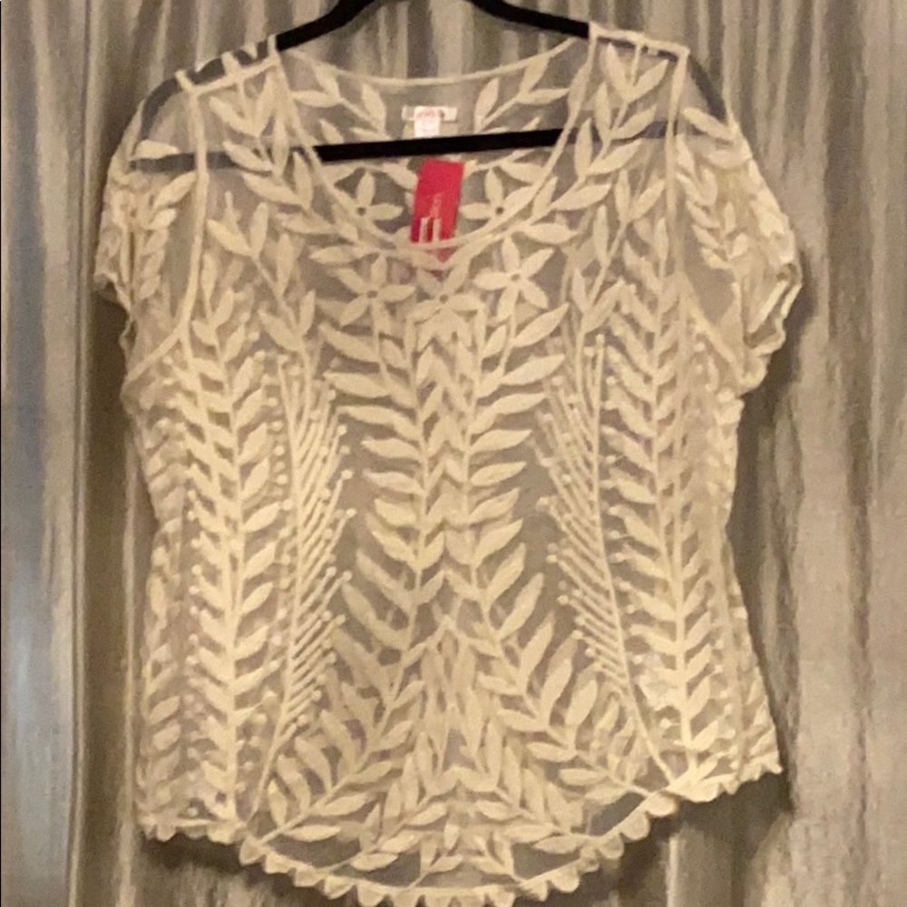 Cream top